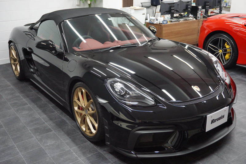 ポルシェ 718スパイダー 718spyder 4.0PDK 正規ディーラー禁煙車