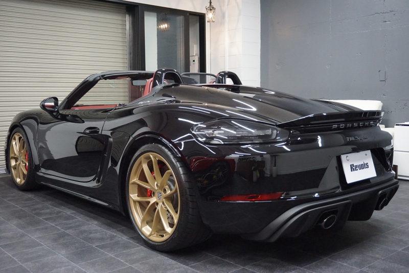 ポルシェ 718スパイダー 718spyder 4.0PDK 正規ディーラー禁煙車