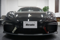 ポルシェ 718スパイダー Boxster Spyder  6MT スパイダークラシックインテリア LEDヘッドライト ブラック 中古車 中古車