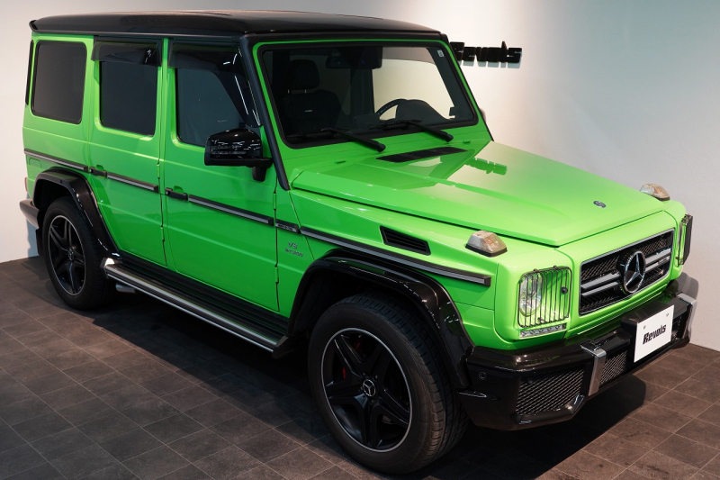 AMG Gクラス G63 Crazy Color Limited 全国限定6台 エイリアングリーン 禁煙車 中古車 中古車