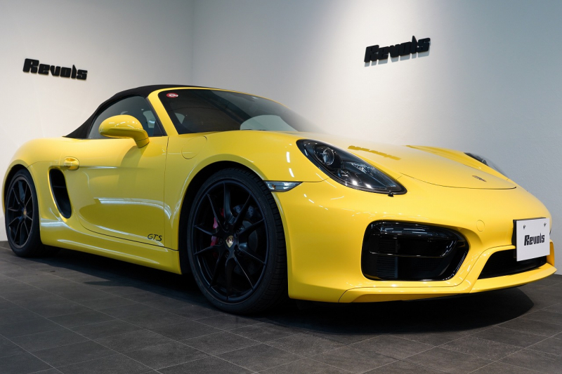 ポルシェ ボクスター(Type981) Boxster GTS 6MT 左H スポクロ スポエグ スポーツシャシー レザーインテリア 中古車 中古車