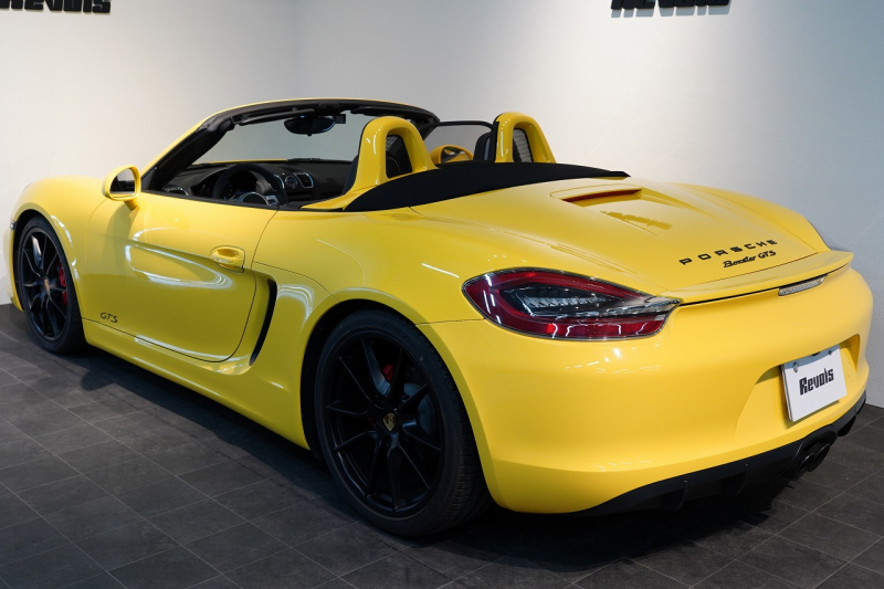 ポルシェ ボクスター(Type981) Boxster GTS 6MT 左H スポクロ スポエグ スポーツシャシー レザーインテリア 中古車 中古車