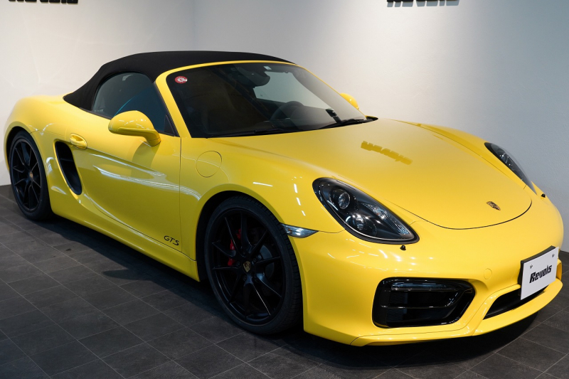 ポルシェ ボクスター(Type981) Boxster GTS 6MT 左H スポクロ スポエグ スポーツシャシー レザーインテリア 中古車 中古車