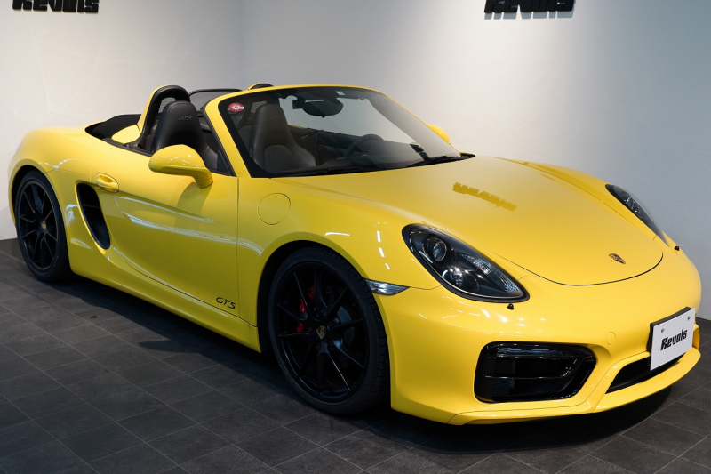 ポルシェ ボクスター(Type981) Boxster GTS 6MT 左H スポクロ スポエグ スポーツシャシー レザーインテリア 中古車 中古車