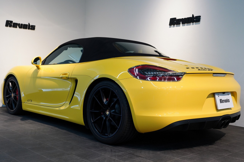 ポルシェ ボクスター(Type981) Boxster GTS 6MT 左H スポクロ スポエグ スポーツシャシー レザーインテリア 中古車 中古車