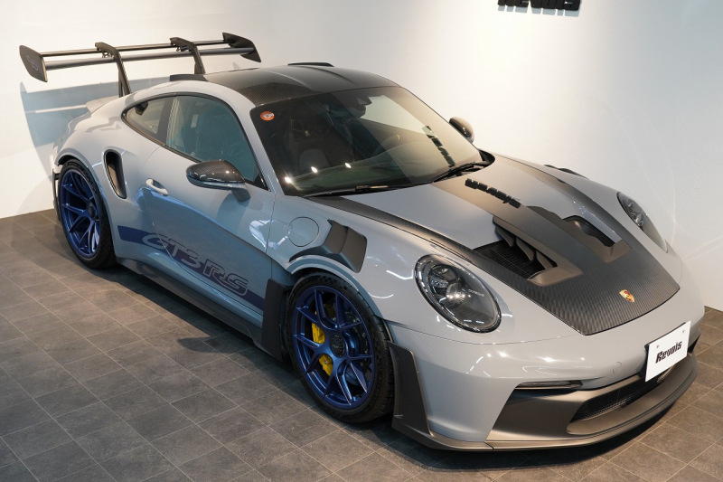 ポルシェ 911(Type992) GT3RS PDK ワンオーナー OP973 ヴァイザッハパッケージ PCCB Fリフト レザー×Race-Texインテリア 中古車 中古車