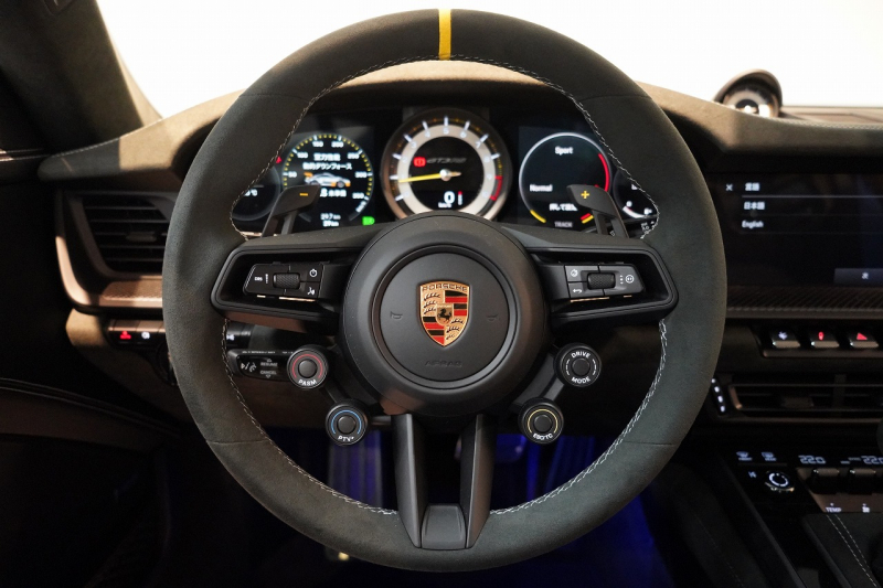 ポルシェ 911(Type992) GT3RS PDK ワンオーナー OP973 ヴァイザッハパッケージ PCCB Fリフト レザー×Race-Texインテリア 中古車 中古車