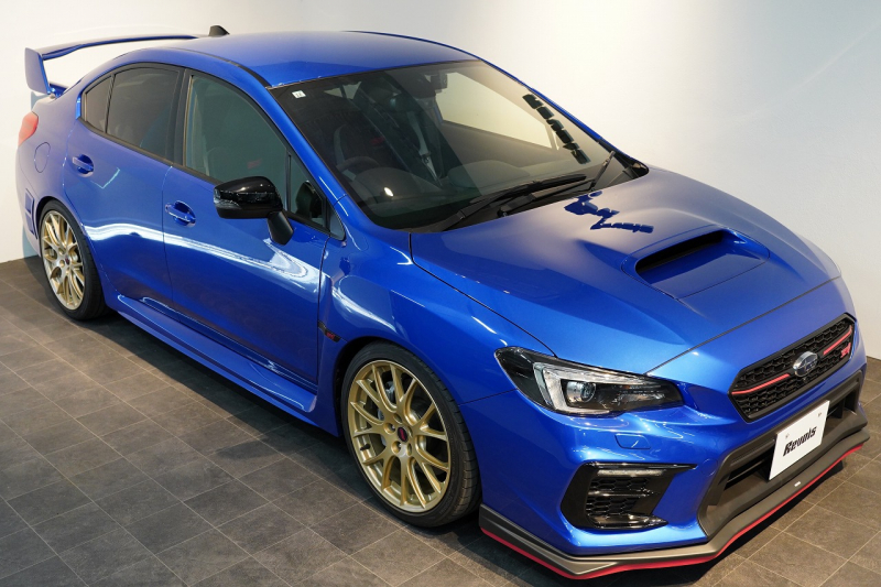 スバル WRX STi EJ20 ファイナルエディション 限定555台 フルパッケージ HKS車高調 フルチタンマフラー 中古車 中古車