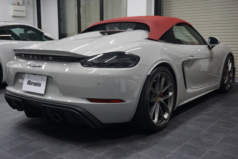 ポルシェ 718スパイダー (Type718)Spyder PDK スパイダークラシックインテリア LEDヘッドライト  中古車