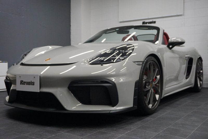 ポルシェ 718スパイダー (Type718)Spyder PDK スパイダークラシックインテリア LEDヘッドライト  中古車