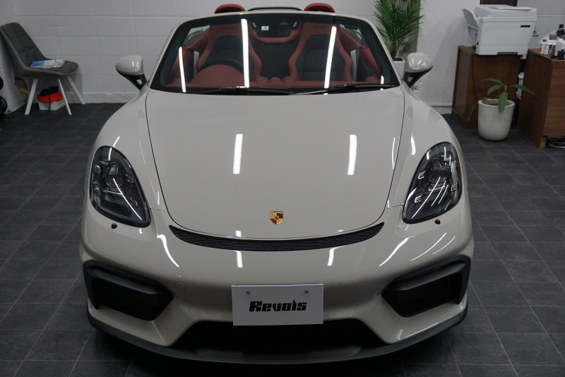 ポルシェ 718スパイダー (Type718)Spyder PDK スパイダークラシックインテリア LEDヘッドライト  中古車