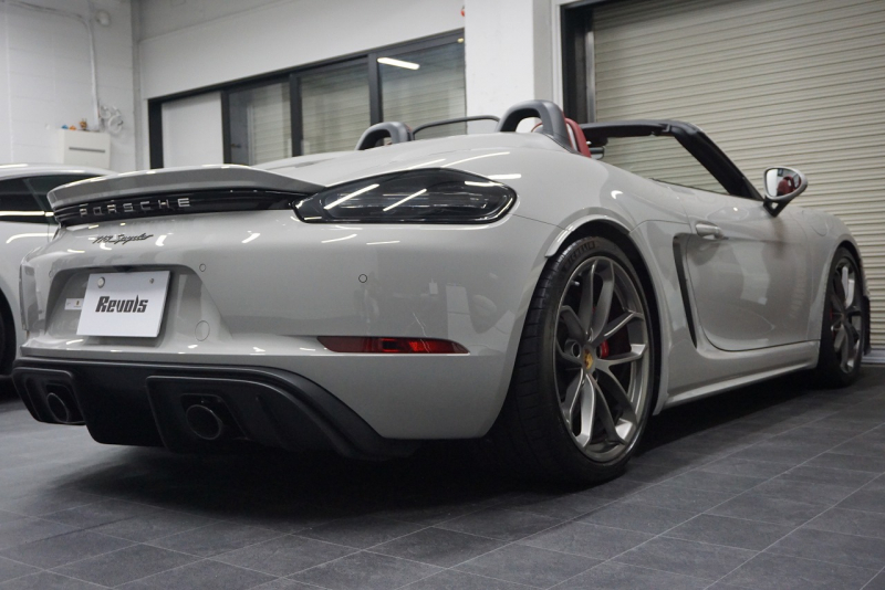 ポルシェ 718スパイダー (Type718)Spyder PDK スパイダークラシックインテリア LEDヘッドライト  中古車