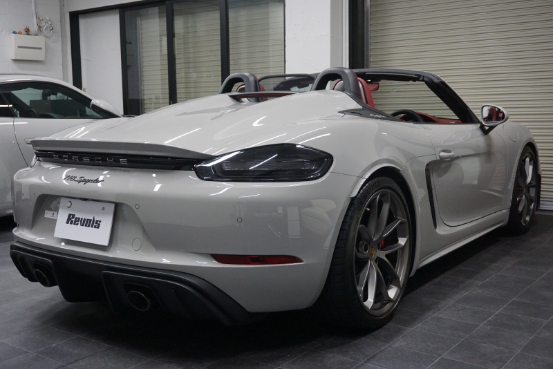 ポルシェ 718スパイダー (Type718)Spyder PDK スパイダークラシックインテリア LEDヘッドライト  中古車