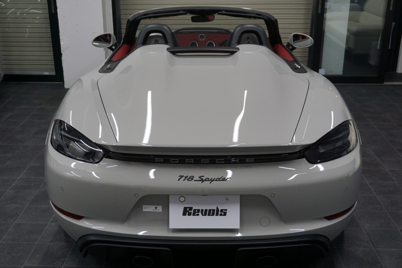 ポルシェ 718スパイダー (Type718)Spyder PDK スパイダークラシックインテリア LEDヘッドライト  中古車