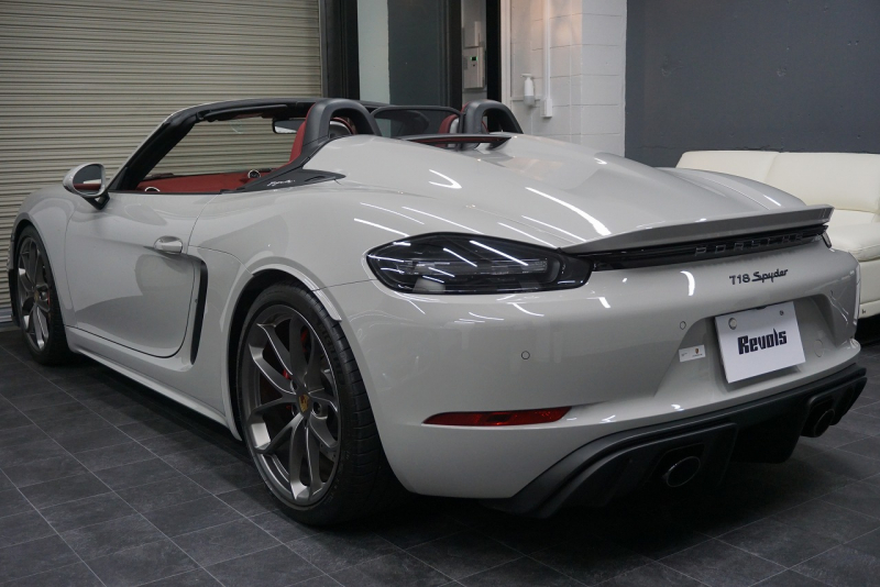 ポルシェ 718スパイダー (Type718)Spyder PDK スパイダークラシックインテリア LEDヘッドライト  中古車