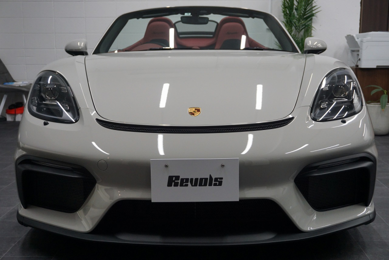 ポルシェ 718スパイダー (Type718)Spyder PDK スパイダークラシックインテリア LEDヘッドライト  中古車