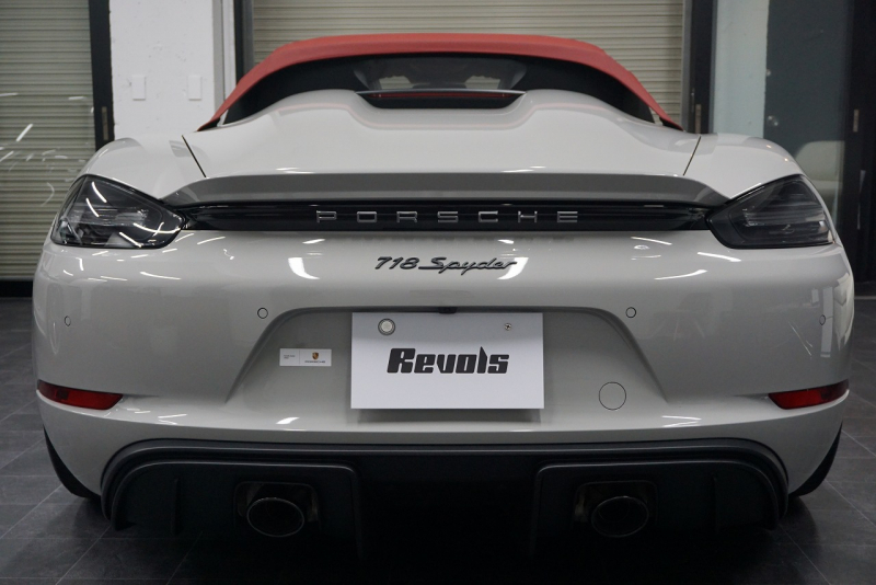 ポルシェ 718スパイダー (Type718)Spyder PDK スパイダークラシックインテリア LEDヘッドライト  中古車