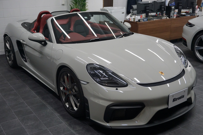 ポルシェ 718スパイダー (Type718)Spyder PDK スパイダークラシックインテリア LEDヘッドライト  中古車