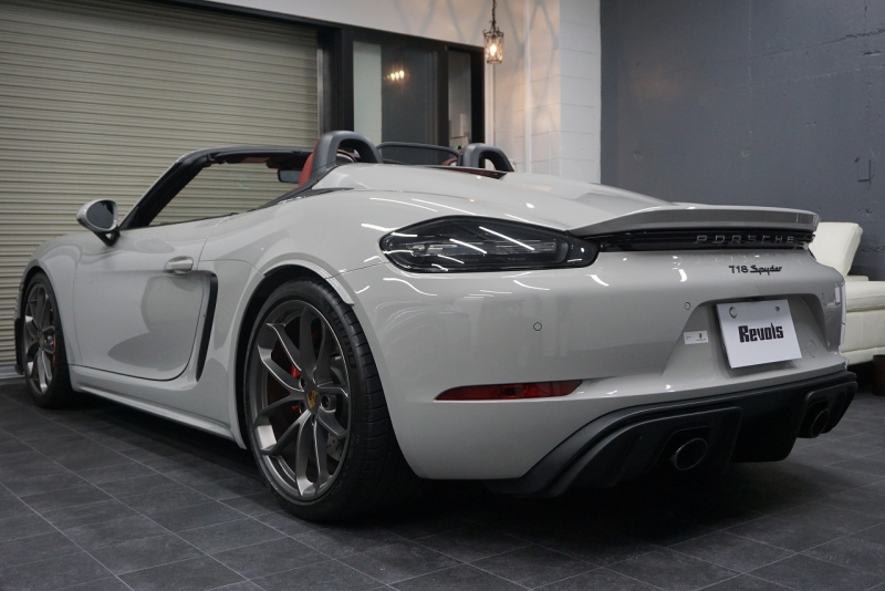 ポルシェ 718スパイダー (Type718)Spyder PDK スパイダークラシックインテリア LEDヘッドライト  中古車