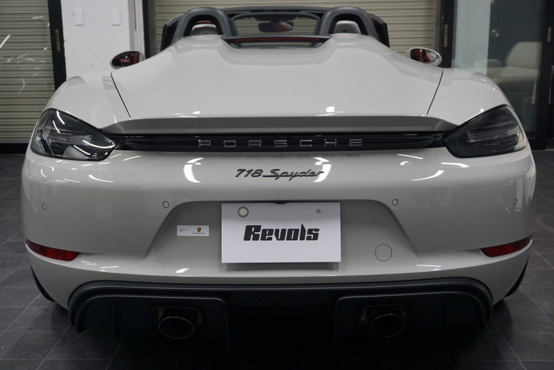 ポルシェ 718スパイダー (Type718)Spyder PDK スパイダークラシックインテリア LEDヘッドライト  中古車