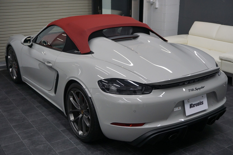 ポルシェ 718スパイダー (Type718)Spyder PDK スパイダークラシックインテリア LEDヘッドライト  中古車
