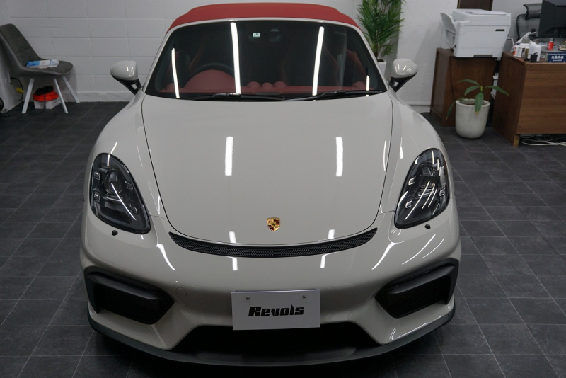 ポルシェ 718スパイダー (Type718)Spyder PDK スパイダークラシックインテリア LEDヘッドライト  中古車