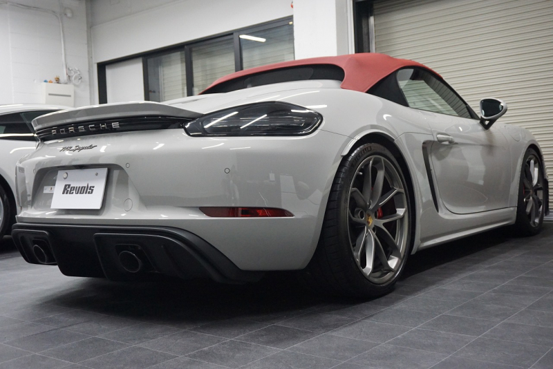 ポルシェ 718スパイダー (Type718)Spyder PDK スパイダークラシックインテリア LEDヘッドライト  中古車