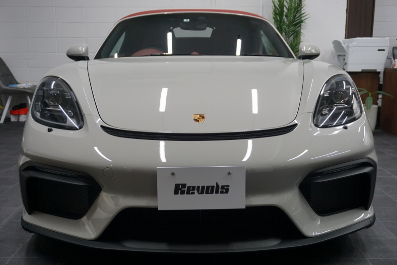 ポルシェ 718スパイダー (Type718)Spyder PDK スパイダークラシックインテリア LEDヘッドライト  中古車