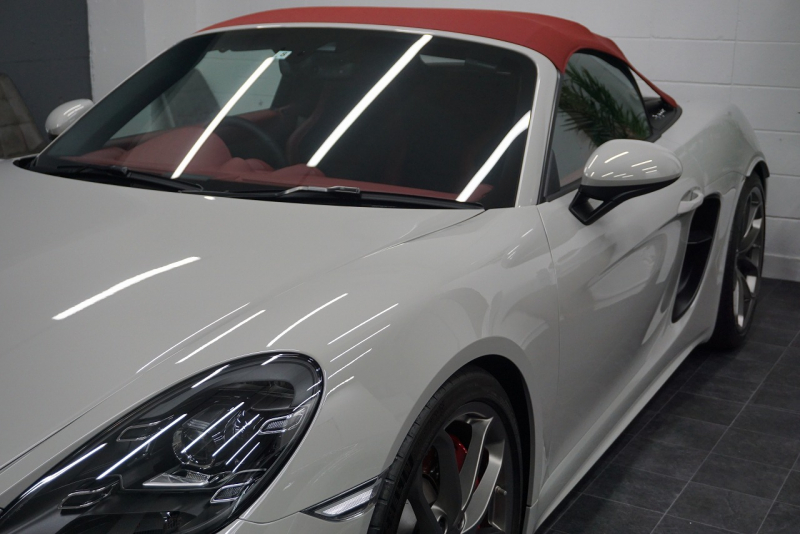 ポルシェ 718スパイダー (Type718)Spyder PDK スパイダークラシックインテリア LEDヘッドライト  中古車