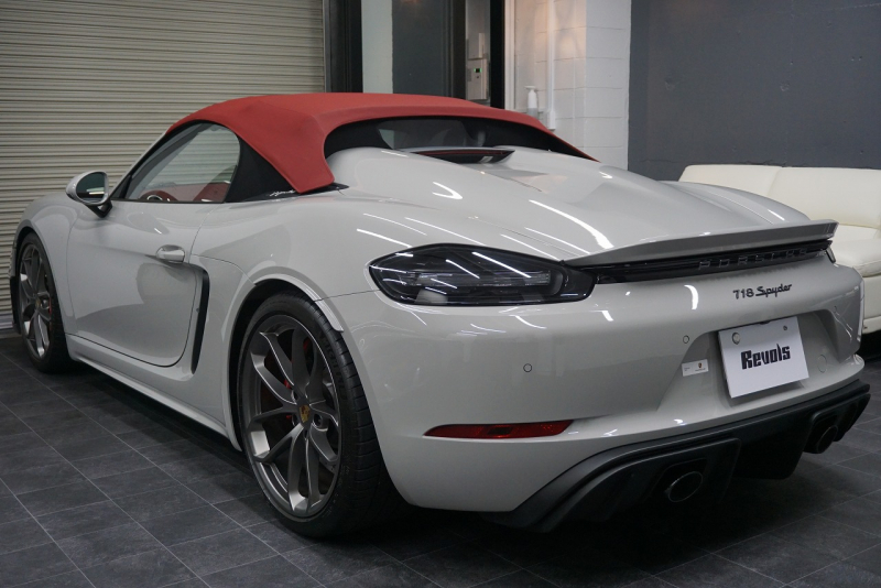ポルシェ 718スパイダー (Type718)Spyder PDK スパイダークラシックインテリア LEDヘッドライト  中古車