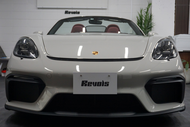 ポルシェ 718スパイダー (Type718)Spyder PDK スパイダークラシックインテリア LEDヘッドライト  中古車