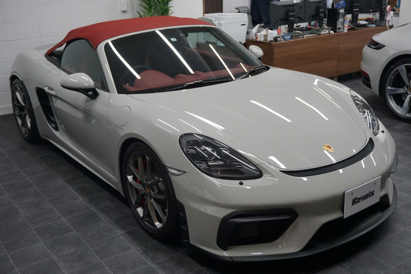 ポルシェ 718スパイダー (Type718)Spyder PDK スパイダークラシックインテリア LEDヘッドライト  中古車