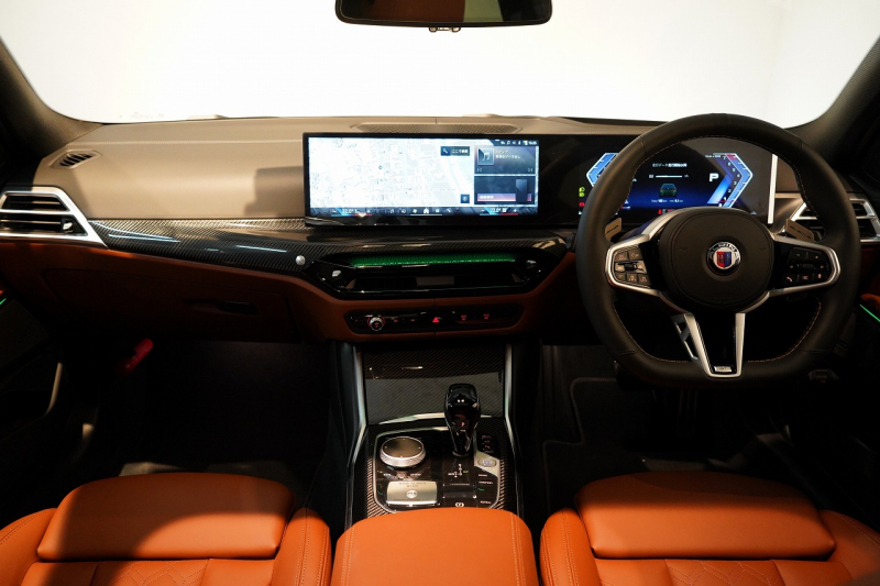 アルピナ B3 Touring GT Allrad 1オーナー アルピナグリーン メリノレザー 電動パノラマルーフ セーフティPKG 中古車 中古車