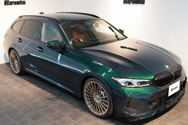 アルピナ B3 Touring GT Allrad 1オーナー アルピナグリーン メリノレザー 電動パノラマルーフ セーフティPKG 中古車 中古車