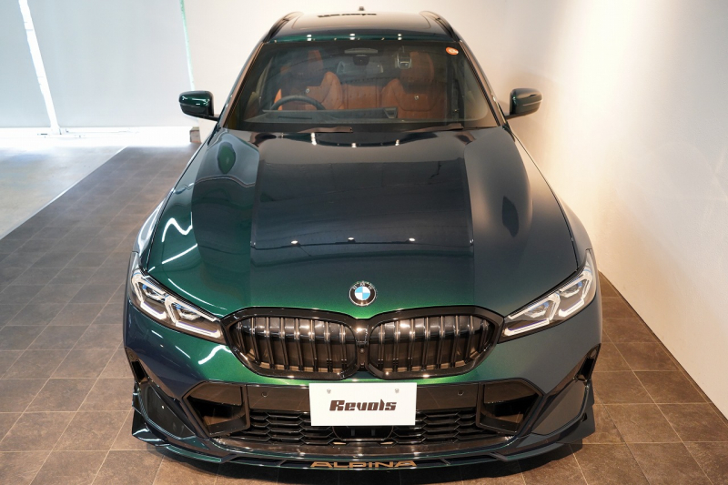 アルピナ B3 Touring GT Allrad 1オーナー アルピナグリーン メリノレザー 電動パノラマルーフ セーフティPKG 中古車 中古車