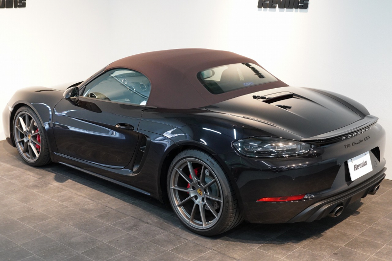 ポルシェ 718 ボクスター GTS 4.0 PDK ツートーンレザーインテリア PDLS+LEDヘッドライト ジェットブラック 中古車 中古車