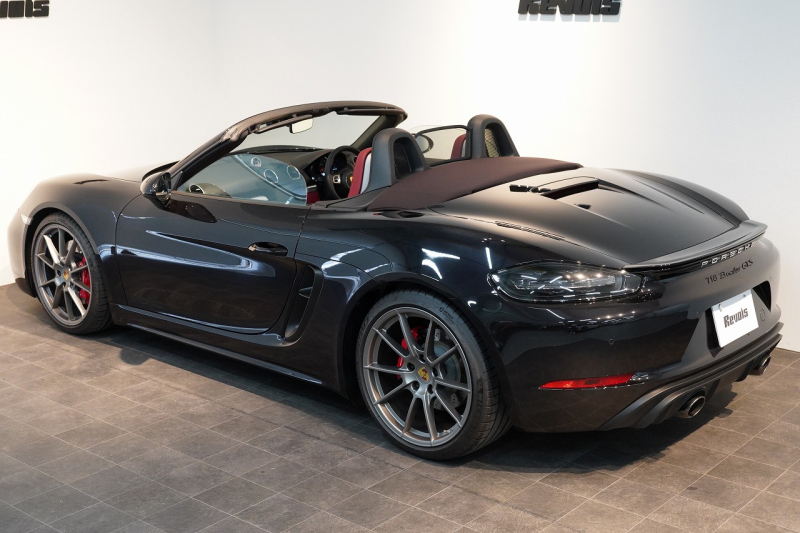 ポルシェ 718 ボクスター GTS 4.0 PDK ツートーンレザーインテリア PDLS+LEDヘッドライト ジェットブラック 中古車 中古車
