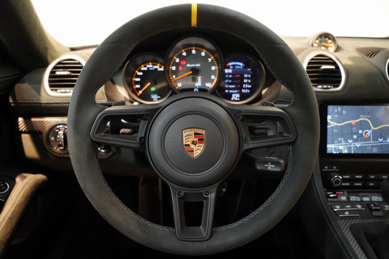 ポルシェ 718スパイダー RS PDK OP605 ガルフブルー ヴァイザッハPKG クロノPKG PCCB Fリフト レザーインテリア 中古車 中古車