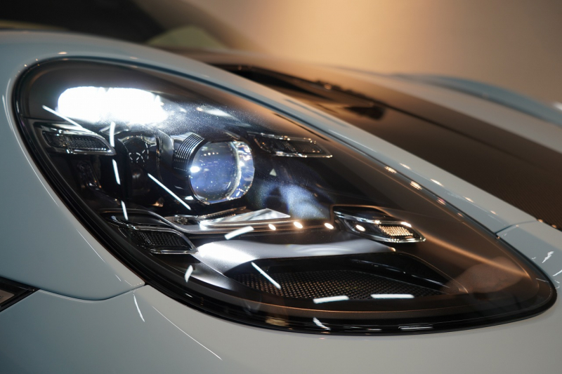 ポルシェ 718スパイダー RS PDK OP605 ガルフブルー ヴァイザッハPKG クロノPKG PCCB Fリフト レザーインテリア 中古車 中古車