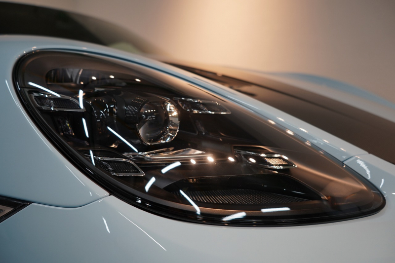 ポルシェ 718スパイダー RS PDK OP605 ガルフブルー ヴァイザッハPKG クロノPKG PCCB Fリフト レザーインテリア 中古車 中古車