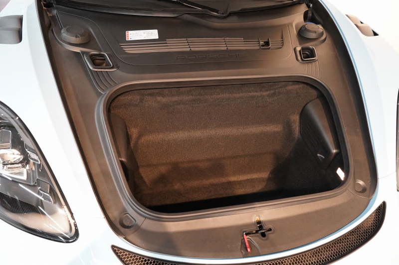 ポルシェ 718スパイダー RS PDK OP605 ガルフブルー ヴァイザッハPKG クロノPKG PCCB Fリフト レザーインテリア 中古車 中古車