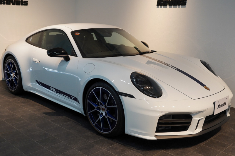 ポルシェ 911(Type992) Carrera T 6MT 後期モデル(992.2) ワンオーナー CarreraTエクステリアPKG スポーツデザインPKG HDマトリックスLEDヘッドライト 中古車 中古車