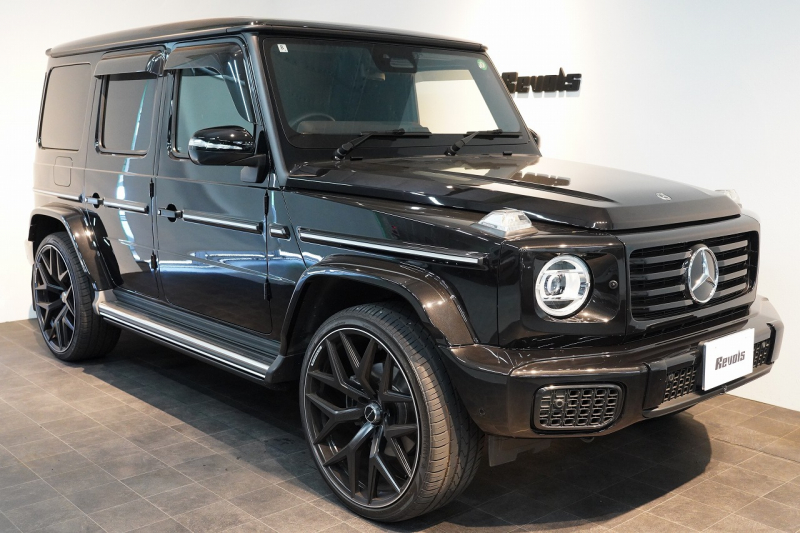 メルセデスベンツ Gクラス G450d Launch Edition  1オーナー ナイトPKG仕様 WALD24インチホイール 電動サイドステップ 中古車 中古車