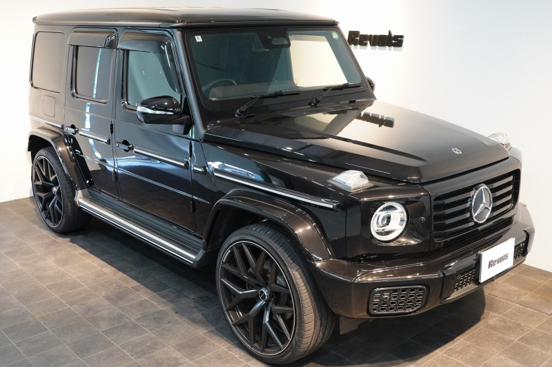 メルセデスベンツ Gクラス G450d Launch Edition  1オーナー ナイトPKG仕様 WALD24インチホイール 電動サイドステップ 中古車 中古車
