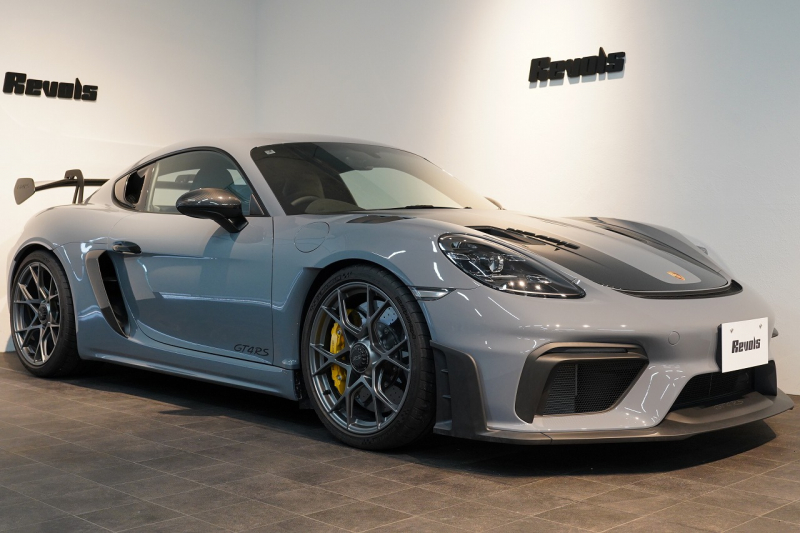 ポルシェ 718 ケイマン GT4RS ワンオーナー OP511万 ヴァイザッハPKG クロノPKG PCCB Fリフト レザーインテリア LEDヘッドライト 中古車