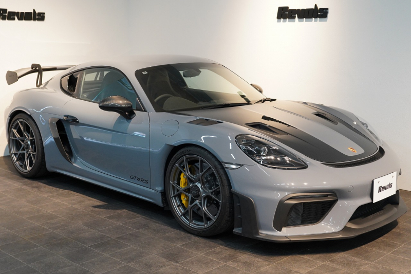 ポルシェ 718 ケイマン GT4RS ワンオーナー OP511万 ヴァイザッハPKG クロノPKG PCCB Fリフト レザーインテリア LEDヘッドライト 中古車 中古車