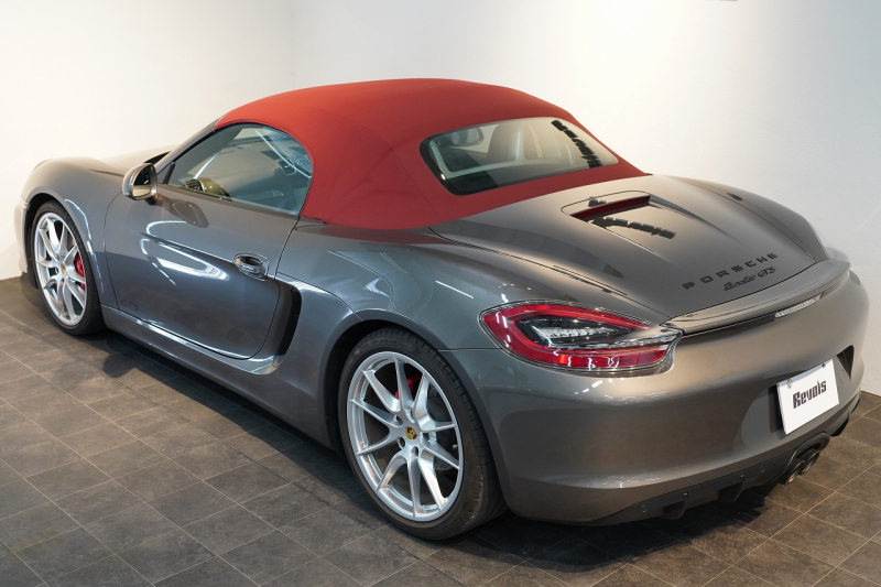 ポルシェ ボクスター(Type981) GTS PDK ナチュラルレザーインテリア 18way電動シート シートベンチレーター PDLS+バイキセノンヘッドランプ エントリー&ドライブ 中古車 中古車