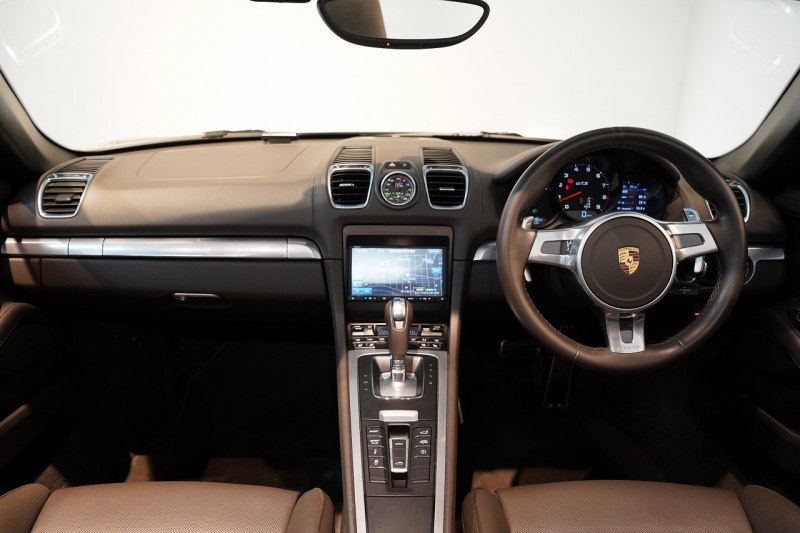 ポルシェ ボクスター(Type981) GTS PDK ナチュラルレザーインテリア 18way電動シート シートベンチレーター PDLS+バイキセノンヘッドランプ エントリー&ドライブ 中古車 中古車