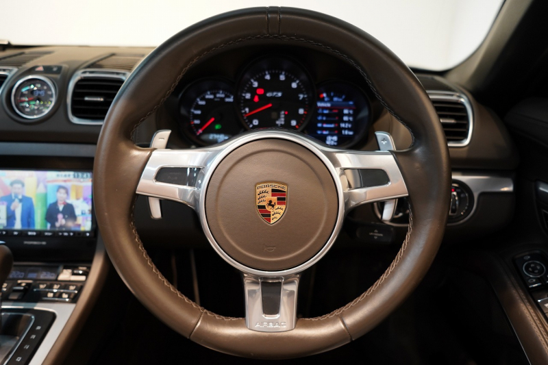 ポルシェ ボクスター(Type981) GTS PDK ナチュラルレザーインテリア 18way電動シート シートベンチレーター PDLS+バイキセノンヘッドランプ エントリー&ドライブ 中古車 中古車