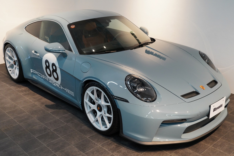 ポルシェ 911(Type992) S/T 左H 世界限定1963台 OP540万 60Years911ヘリテージデザインPKG Fリフト クロノPKG OPカラーショアブル―メタリック BOSE 中古車 中古車